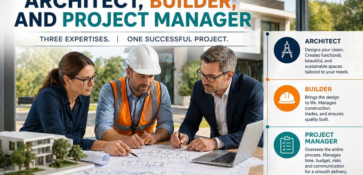 The Three Roles: Architect, Builder, and Project Manager